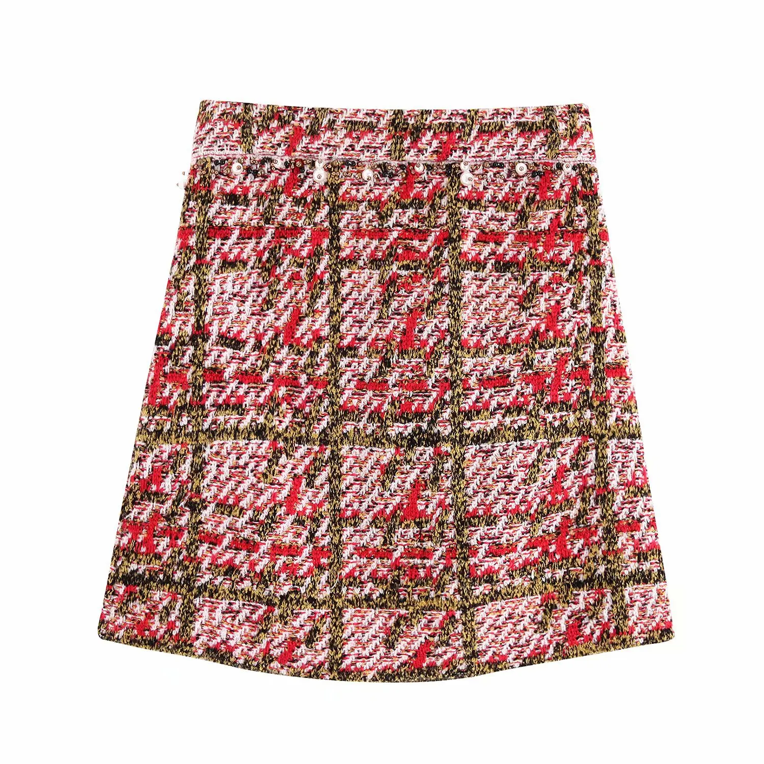 Graceful chuan zhu shi Slimming High-waisted A- line Pattern Skirt Half-length Skirt Autumn And Winter WOMEN'S Dress
Graceful chuan zhu shi Slimming High-waisted A- line Pattern Skirt Half-length Skirt Autumn And Winter WOMEN'S Dress