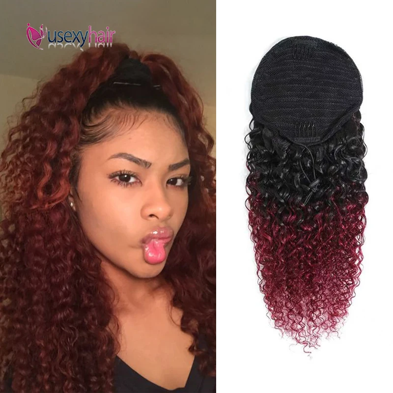 Kinky Curly Ponytail Brazilian Remy Human Hair Wrap Around Clip in Pony Tail Afro Drawstring Ponytail Extensions For Black Women
Kinky Curly Ponytail Brazilian Remy Human Hair Wrap Around Clip in Pony Tail Afro Drawstring Ponytail Extensions For Black Women