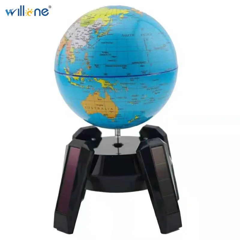 Willone 1 set free shipping Durable Rotating World Globe Map Solar Powered Room Office Table decoration for Kids Educational
Willone 1 set free shipping Durable Rotating World Globe Map Solar Powered Room Office Table decoration for Kids Educational