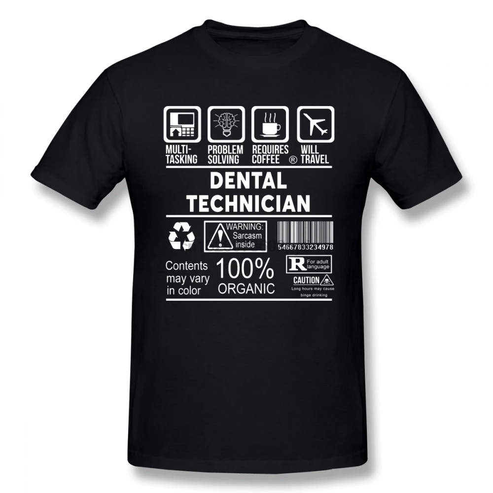 Фото Стоматологический стоматологический техник Мужская футболка хип-хоп ТВ