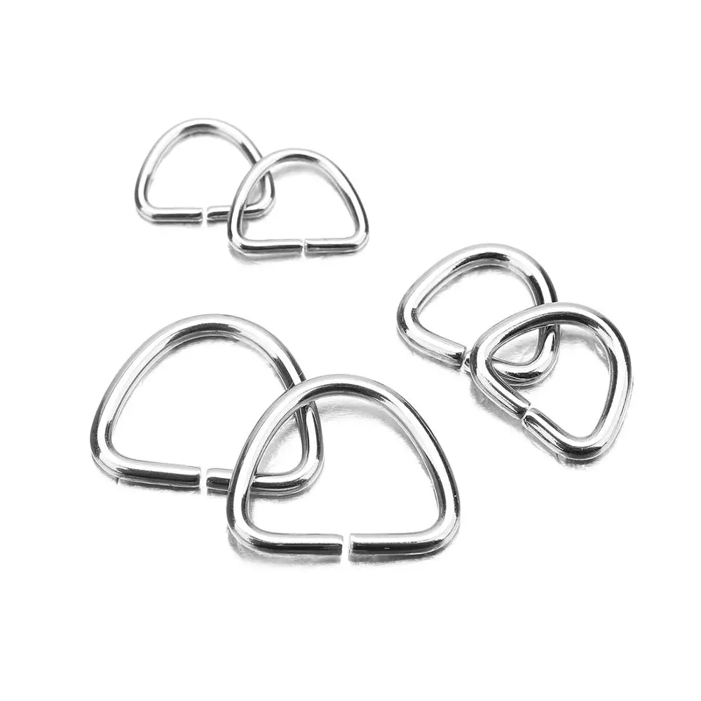 30/50/100Pcs Stainless Steel Bracelet Necklace Pendant Connector Bail Clasps Claw Charms Bracelet Hooks Crimps End Jewelry DIY
30/50/100Pcs Stainless Steel Bracelet Necklace Pendant Connector Bail Clasps Claw Charms Bracelet Hooks Crimps End Jewelry DIY