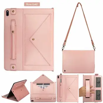 Case For Huawei MatePad Pro 10.8 2019 MRX-W09 W19 AL09 AL19 Wallet Card Multifunction Bags Funda Tablet Stand Shell & Neck Strap
Case For Huawei MatePad Pro 10.8 2019 MRX-W09 W19 AL09 AL19 Wallet Card Multifunction Bags Funda Tablet Stand Shell & Neck Strap