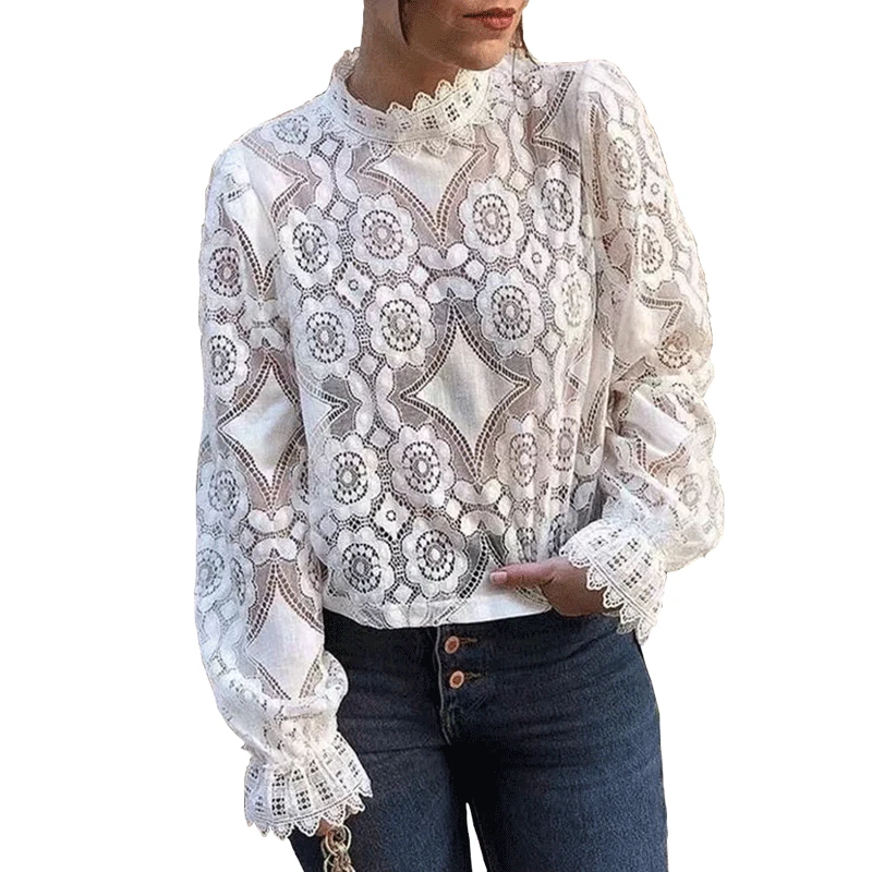 Fashion Women Oversize Lace Blouse Shirt 2019 Ladies Loose Shirts Lovely Girls Sweet Short Blouse Female Party Chic Tops femme
Fashion Women Oversize Lace Blouse Shirt 2019 Ladies Loose Shirts Lovely Girls Sweet Short Blouse Female Party Chic Tops femme
