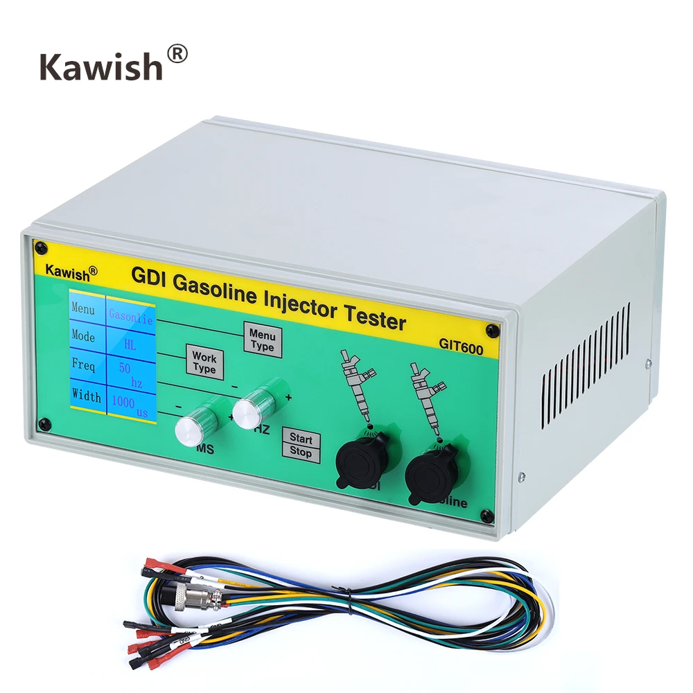 Kawish! GIT600 GDI/FSI gasoline injector tester petrol injector tester car injector tester Gasoline Direct Injection tester
Kawish! GIT600 GDI/FSI gasoline injector tester petrol injector tester car injector tester Gasoline Direct Injection tester