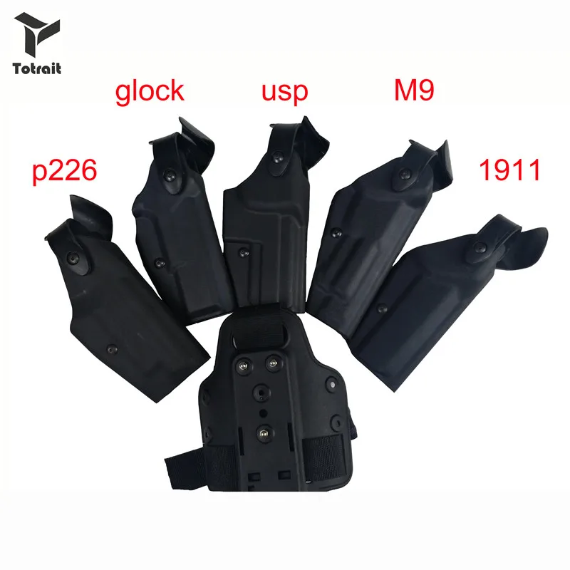 TOtrait Tactical Military Leg Holster Safariland Paddle Gear glock 17 1911 Beretta M9 P226 USP Airsoft Right Hand Pistol Holster
TOtrait Tactical Military Leg Holster Safariland Paddle Gear glock 17 1911 Beretta M9 P226 USP Airsoft Right Hand Pistol Holster
