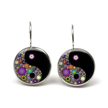 Retro Ying Yang Mandala Glass Dome Cabin Dangle Earrings Vintage Bronze Punk Back Earrings Women's Girls Jewelry Wholesale
Retro Ying Yang Mandala Glass Dome Cabin Dangle Earrings Vintage Bronze Punk Back Earrings Women's Girls Jewelry Wholesale