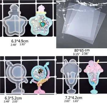 New Handmade Quicksand Pendant Ice Cream Star Drift Bottle Camera Dessert Epoxy Resin Silicone Mold Jewelry Making Tools
New Handmade Quicksand Pendant Ice Cream Star Drift Bottle Camera Dessert Epoxy Resin Silicone Mold Jewelry Making Tools