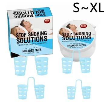 4pcs/box Anti Snore Apnea Nose Clip Anti-snoring Breathe Aid Stop Snore Device Silica Gel For Snoring Prevention Nose Clip
4pcs/box Anti Snore Apnea Nose Clip Anti-snoring Breathe Aid Stop Snore Device Silica Gel For Snoring Prevention Nose Clip