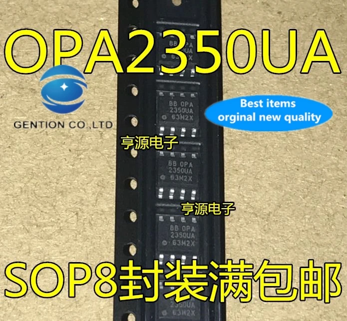 Новинка 100%, оригинальное реальное фото OPA2350 OPA2350UA SOP - 8 пар операционного усилителя, 20 шт.
Новинка 100%, оригинальное реальное фото OPA2350 OPA2350UA SOP - 8 пар операционного усилителя, 20 шт.