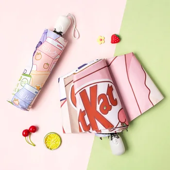 New Full-Automatic Sunny Umbrella Dual-use Female Cute Small Portable Folding Sunshade Sunscreen Anti-ultraviolet Sun Umbrella
New Full-Automatic Sunny Umbrella Dual-use Female Cute Small Portable Folding Sunshade Sunscreen Anti-ultraviolet Sun Umbrella