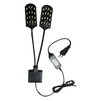 High-power Dual Head Water Grass Lighting 5730 Bean LED Clip On Clamp Lamp For Small Aquarium Fish Tank 15W 220V EU Plug
High-power Dual Head Water Grass Lighting 5730 Bean LED Clip On Clamp Lamp For Small Aquarium Fish Tank 15W 220V EU Plug