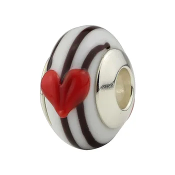 Beadshunter Hand-made red three-dimensional glass beads with love
Beadshunter Hand-made red three-dimensional glass beads with love