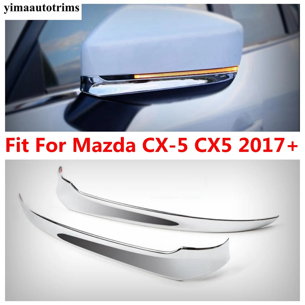 Rearview Mirror Rubbing Protective Strip Cover Trim Fit For Mazda CX-5 CX5 2017 - 2023 Chrome ABS Exterior Refit Kit 2 Pieces
Rearview Mirror Rubbing Protective Strip Cover Trim Fit For Mazda CX-5 CX5 2017 - 2023 Chrome ABS Exterior Refit Kit 2 Pieces