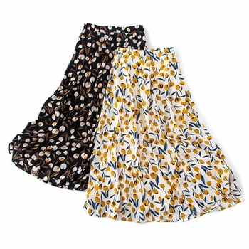 Women Skirt Bohemian Floral Print Long Skirts Women Floral Flowers Print Chiffon Tulle Skirt Faldas Mujer Moda 2020
Women Skirt Bohemian Floral Print Long Skirts Women Floral Flowers Print Chiffon Tulle Skirt Faldas Mujer Moda 2020