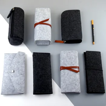 Minimalist Felt Pencil Bag Fabric Pencil Case Pencil Box Pencil Pouch Pencil Bag School Supplies Student Office Stationery
Minimalist Felt Pencil Bag Fabric Pencil Case Pencil Box Pencil Pouch Pencil Bag School Supplies Student Office Stationery