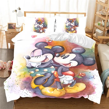 Minnie Mickey Mouse Bedding Set Single Twin Queen King Size Bed Set Children Duvet Cover Set Pillow King Size Bedding Set
Minnie Mickey Mouse Bedding Set Single Twin Queen King Size Bed Set Children Duvet Cover Set Pillow King Size Bedding Set