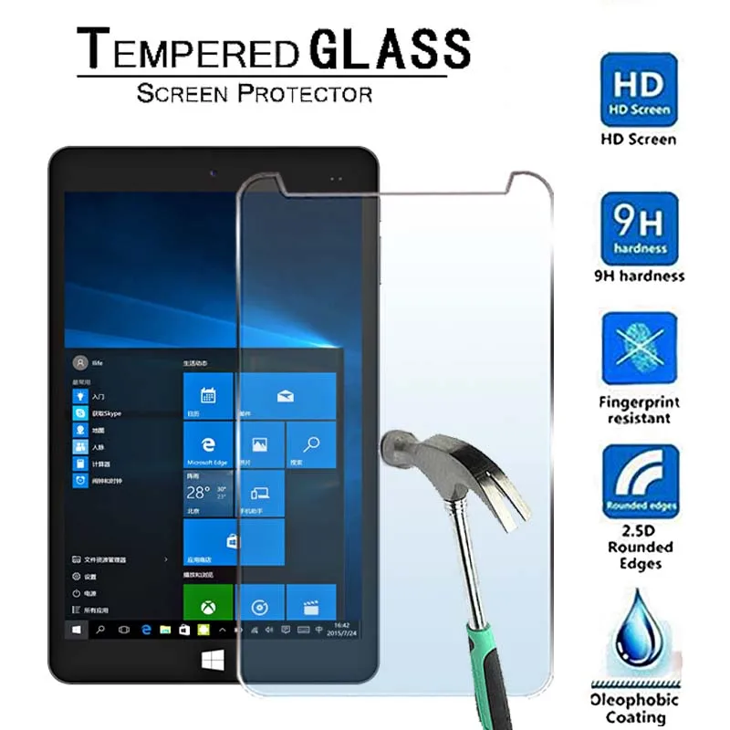 For CHUWI Vi8 Plus-9H Premium Tablet Tempered Glass Screen Protector Film Protector Guard Cover
For CHUWI Vi8 Plus-9H Premium Tablet Tempered Glass Screen Protector Film Protector Guard Cover