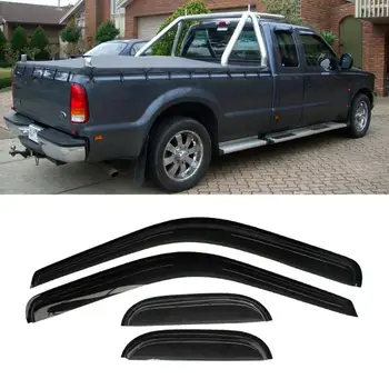 4pcs Vent Shade Window Visors Fit 1999-2016 F250/F350/F450 Super Duty Extended Cab
4pcs Vent Shade Window Visors Fit 1999-2016 F250/F350/F450 Super Duty Extended Cab