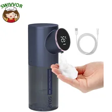 Automatic Soap Dispenser Infrared Motion Sensor Foaming Soap Dispenser with Temperature and Battery Display for Kitchen Bathroom
Automatic Soap Dispenser Infrared Motion Sensor Foaming Soap Dispenser with Temperature and Battery Display for Kitchen Bathroom