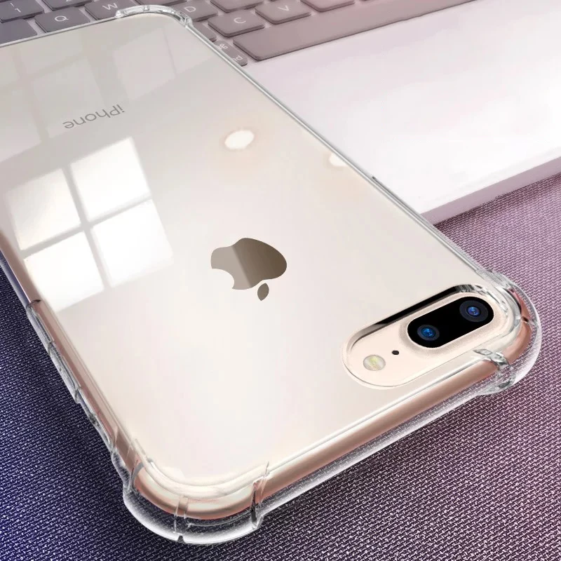 Transparent Full Protection Shockproof Phone Case For iPhone 7 Case iPhone 8 X Xs XR Xs Max 7Plus 8Plus Fitted Phone Case 1.5mm
Transparent Full Protection Shockproof Phone Case For iPhone 7 Case iPhone 8 X Xs XR Xs Max 7Plus 8Plus Fitted Phone Case 1.5mm