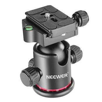 Neewer Professional Metal 360 Degree Rotating Panoramic Ball Head with Quick Shoe Plate Bubble Level for Tripod Monopod DSLR
Neewer Professional Metal 360 Degree Rotating Panoramic Ball Head with Quick Shoe Plate Bubble Level for Tripod Monopod DSLR