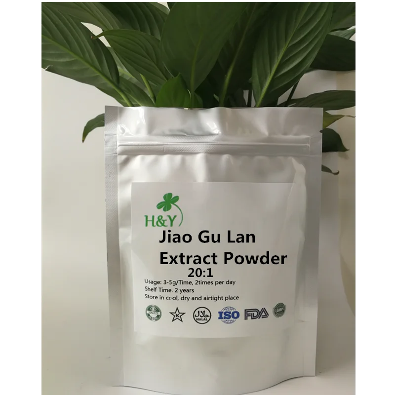 150-1000g Free shipping hot selling Natural gynostemma pentaphylla Extract Jiao Gu Lan Extract powder 20:1 in bulk
150-1000g Free shipping hot selling Natural gynostemma pentaphylla Extract Jiao Gu Lan Extract powder 20:1 in bulk
