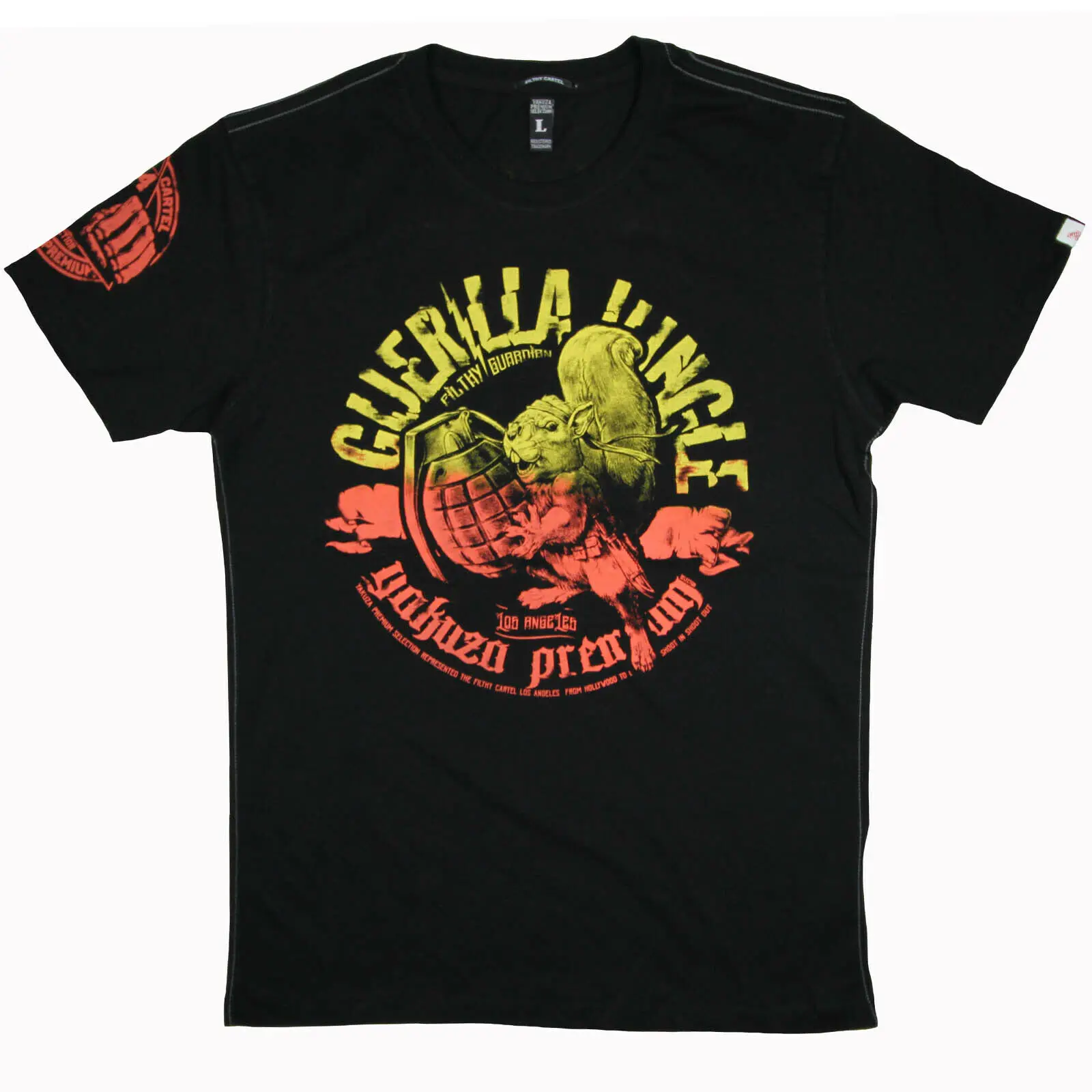 Yakuza Premium T-Shirt "2613" YPS Selection Black Mens Guerilla Jungle- show original title 2019 Summer Fashion T Shirts 
Yakuza Premium T-Shirt "2613" YPS Selection Black Mens Guerilla Jungle- show original title 2019 Summer Fashion T Shirts