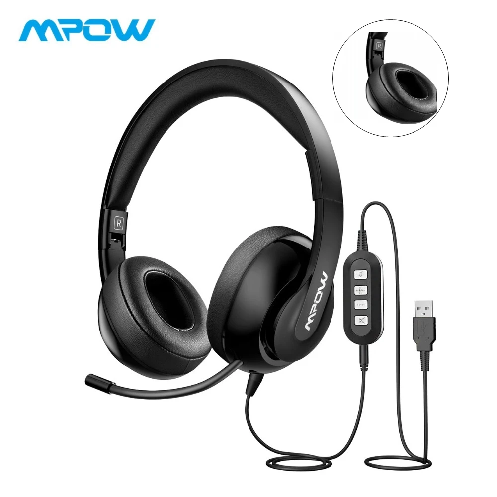 New arrival Mpow Over Headphone With Noise Cancelling Crystal Clear Microphone Foldable Headset With AUX&USB Plug For PC/iPad
New arrival Mpow Over Headphone With Noise Cancelling Crystal Clear Microphone Foldable Headset With AUX&USB Plug For PC/iPad