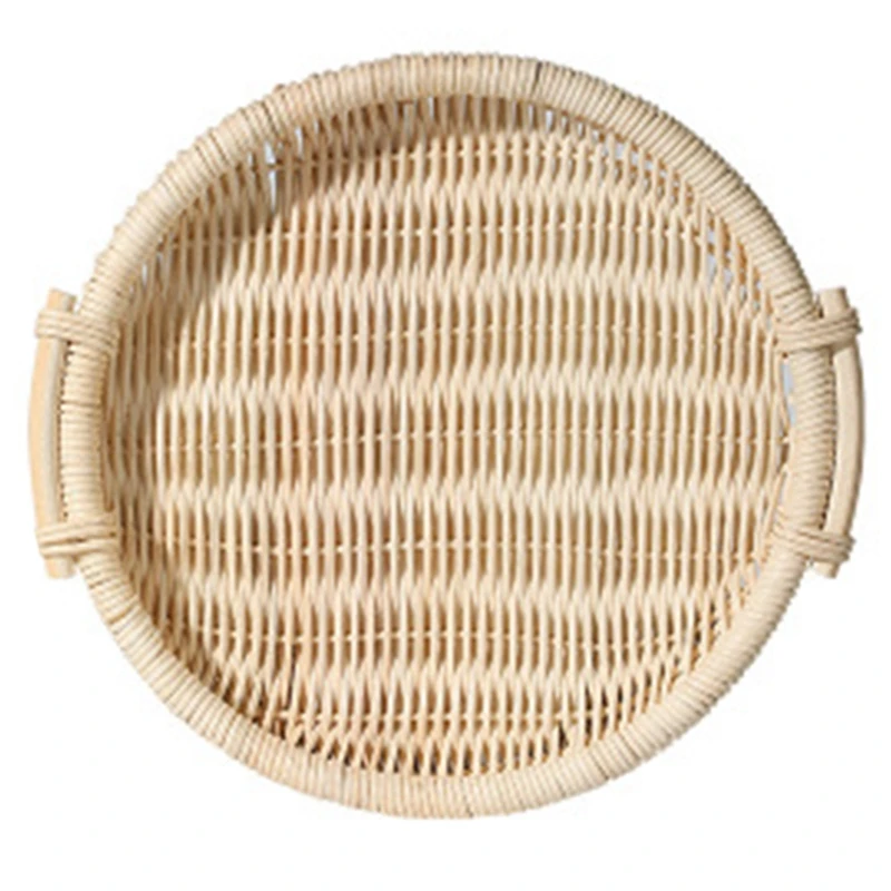 Handmade Rattan Weaving Storage Tray Round Rectangle Basket with Handle Basket Bread Fruit Food Breakfast Display
Handmade Rattan Weaving Storage Tray Round Rectangle Basket with Handle Basket Bread Fruit Food Breakfast Display