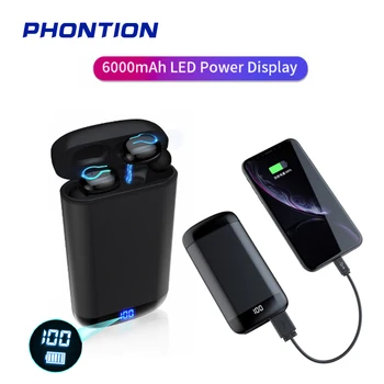 i12 Q66 TWS Wireless Bluetooth 5.0 Earphone Stereo HD Headset Sports Waterproof earbuds with Dual Mic 6000mAh Power Bank
i12 Q66 TWS Wireless Bluetooth 5.0 Earphone Stereo HD Headset Sports Waterproof earbuds with Dual Mic 6000mAh Power Bank