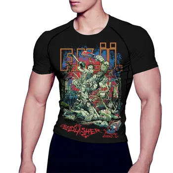 Men Compression Slim Fit Sportswear Muscle Free Active Tshirt Monster Zombies Tee Tops
Men Compression Slim Fit Sportswear Muscle Free Active Tshirt Monster Zombies Tee Tops