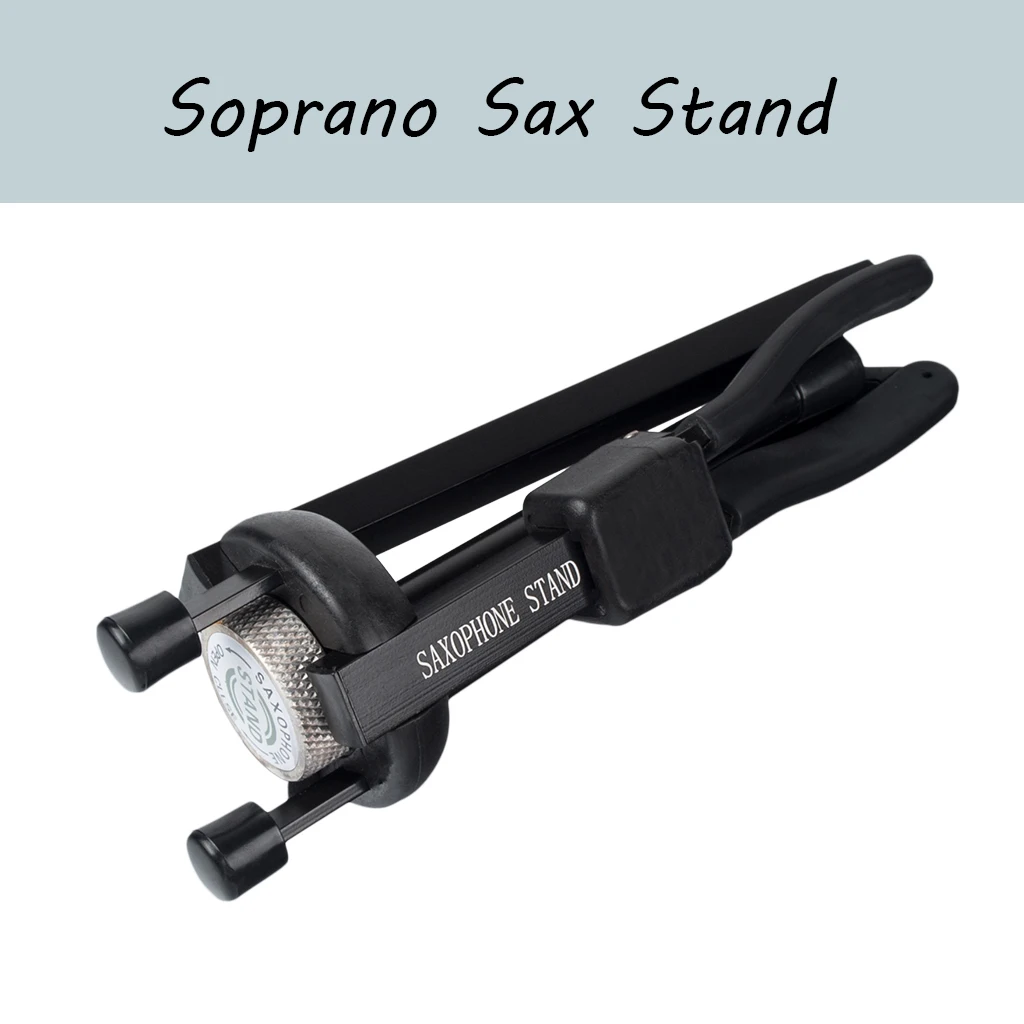 1PC Soprano Saxophone Bracket Tripod Standing Metal Leg Detachable Portable Foldable Design
1PC Soprano Saxophone Bracket Tripod Standing Metal Leg Detachable Portable Foldable Design
