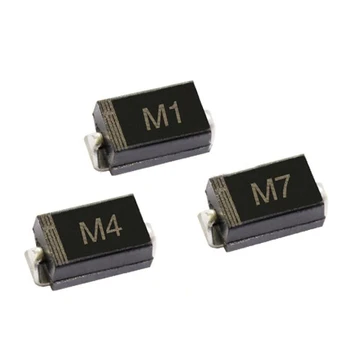 2000PCS SMA Rectifier diode 1N4001 M1 1N4004 M4 1N4007 M7 FR107 RS1M FR207 RS2M HER108 US1M SF18 ES1J SF14 ES1D DO-214AC
2000PCS SMA Rectifier diode 1N4001 M1 1N4004 M4 1N4007 M7 FR107 RS1M FR207 RS2M HER108 US1M SF18 ES1J SF14 ES1D DO-214AC