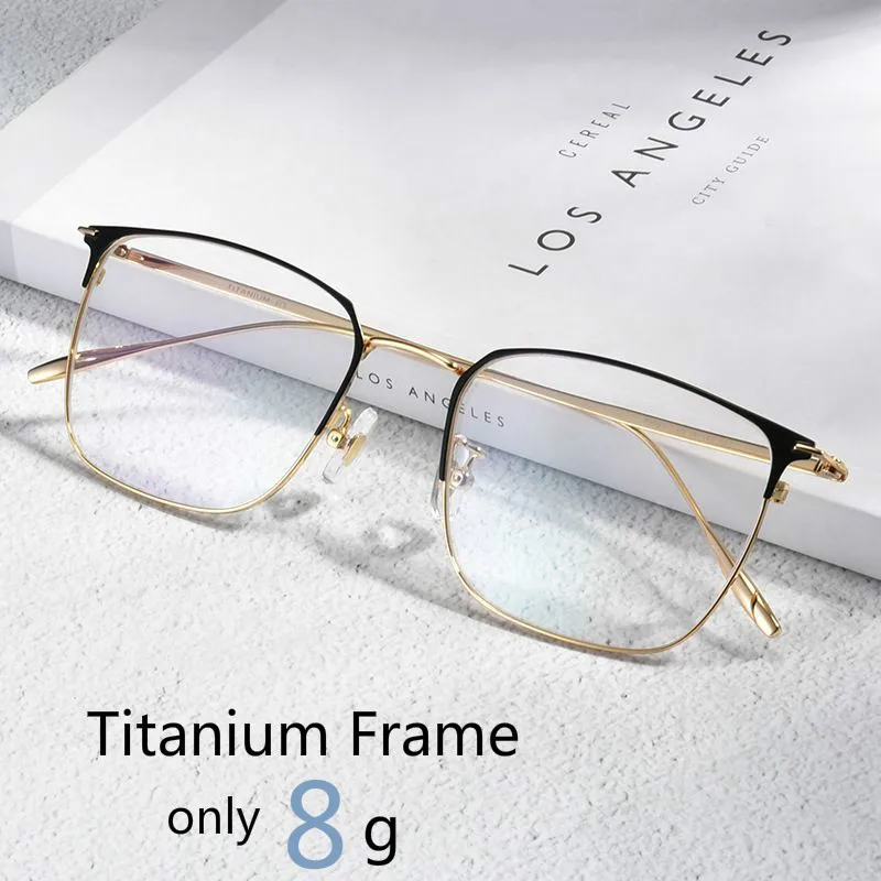Business Men Glasses Titanium Mens Eyeglasses Super Light Optical Frame High Quality Myopia Computer Eyewear
Business Men Glasses Titanium Mens Eyeglasses Super Light Optical Frame High Quality Myopia Computer Eyewear