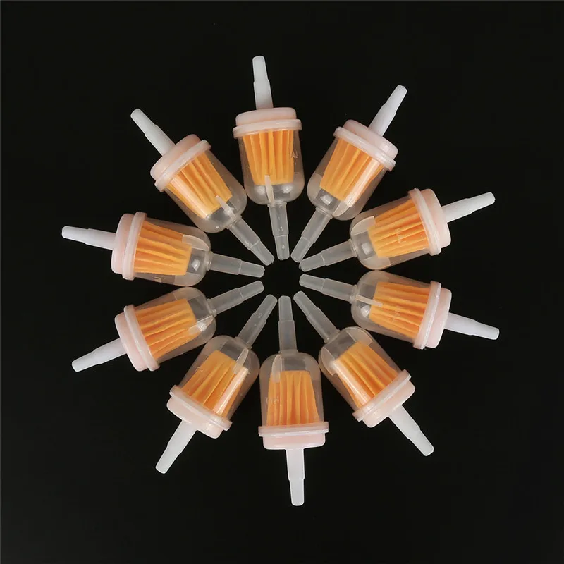 10PCS/SET Gas Inline Fuel Filters Replace for 1/4" or 5/16" Fuel Lines Car Motocycle Lawn Mowers Generators Fuel Filters
10PCS/SET Gas Inline Fuel Filters Replace for 1/4" or 5/16" Fuel Lines Car Motocycle Lawn Mowers Generators Fuel Filters