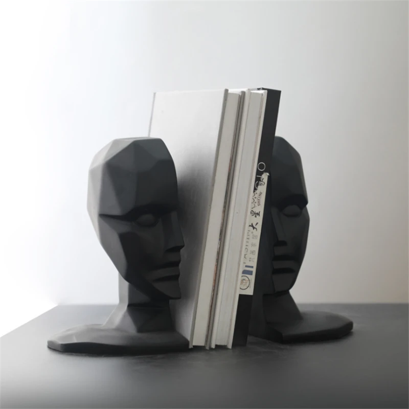 2pcs Elegant European Study Office Book Holder Magazine Organizer Decorations Crafts Human Face Brain Bookends Table Storage
2pcs Elegant European Study Office Book Holder Magazine Organizer Decorations Crafts Human Face Brain Bookends Table Storage