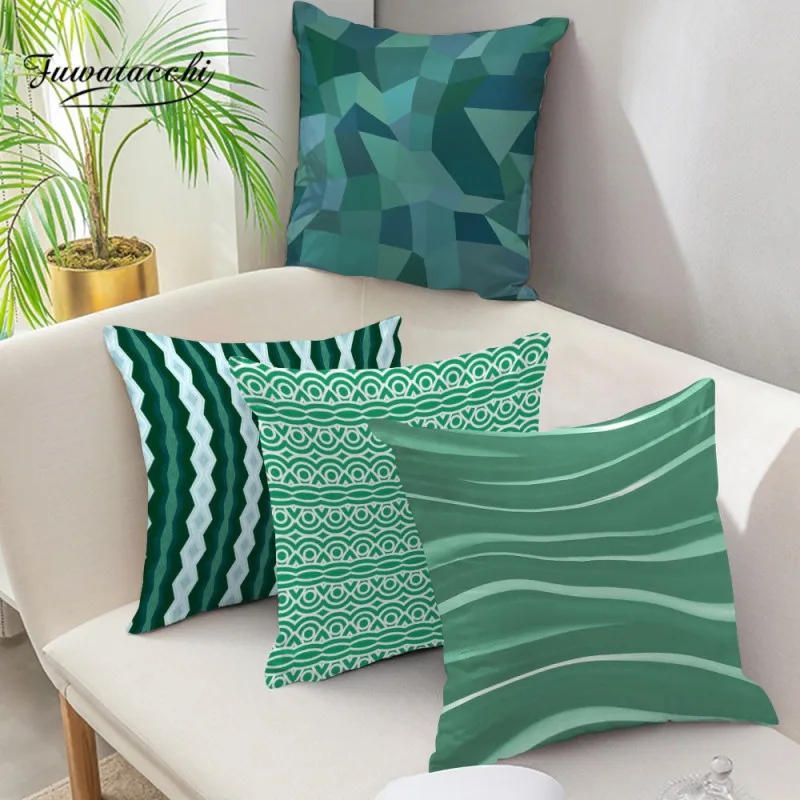 Fuwatacchi Geometric Pattern Cushion Cover Blue Square Throw Pillow Covers for Couch/Car Home Decor Pillowcase 45x45cm
Fuwatacchi Geometric Pattern Cushion Cover Blue Square Throw Pillow Covers for Couch/Car Home Decor Pillowcase 45x45cm