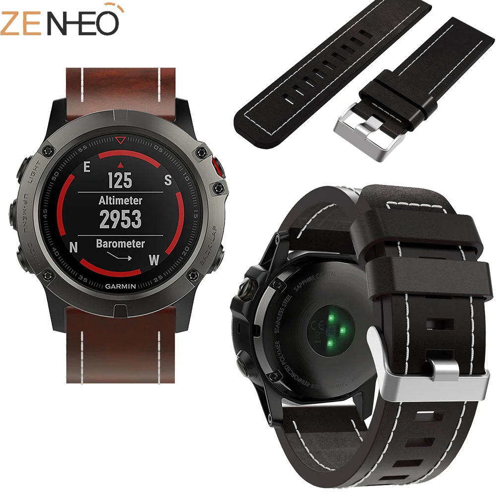 Retro Leather watch strap for Garmin Fenix 6X / 5X / 5X Plus / 3 / 3HR Smart watch strap 26mm quick adjust replace Wrist strap
Retro Leather watch strap for Garmin Fenix 6X / 5X / 5X Plus / 3 / 3HR Smart watch strap 26mm quick adjust replace Wrist strap