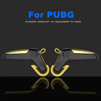 Universal 1Pair Mobile Game Controller Left Right Trigger Aim Button Gaming Assistant Gamepad Joystick for PUBG Shooter Joystick
Universal 1Pair Mobile Game Controller Left Right Trigger Aim Button Gaming Assistant Gamepad Joystick for PUBG Shooter Joystick