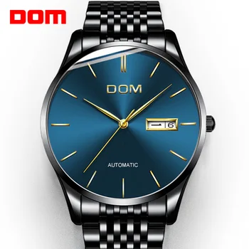 Mechanical Watch DOM Wristwatches Automatic Mens Watch Top Brand Luxury Casual Leather Waterproof Watch Men M-89BK-2M
Mechanical Watch DOM Wristwatches Automatic Mens Watch Top Brand Luxury Casual Leather Waterproof Watch Men M-89BK-2M