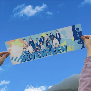 

KPOP Seventeen EXO Concert Hand Banner Non-woven Support You are The Best Exploration Home XIUMIN SUHO LAY jh334