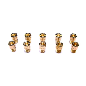 138-160 M5 Nozzle Main Jets Replacement Parts 6mmx9mm Accessories Intake 10pcs Practical
138-160 M5 Nozzle Main Jets Replacement Parts 6mmx9mm Accessories Intake 10pcs Practical