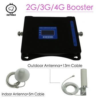ZQTMAX 2g 3g 4g gsm signal booster 900 1800 2100 Tri Band mobile phone repeater LTE UMTS cellular amplifier antenna cable sets
ZQTMAX 2g 3g 4g gsm signal booster 900 1800 2100 Tri Band mobile phone repeater LTE UMTS cellular amplifier antenna cable sets