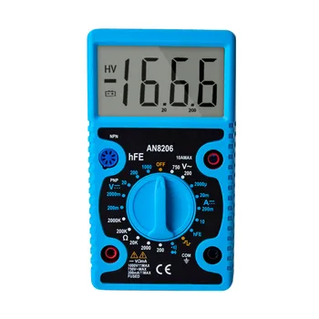 Buzzer Diode Handheld Test Mini Tool Large Screen Voltage Current Digital Multimeter Auto Ranging Square Wave Multifunctional 
Buzzer Diode Handheld Test Mini Tool Large Screen Voltage Current Digital Multimeter Auto Ranging Square Wave Multifunctional