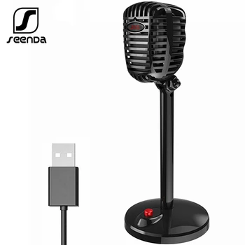 SeenDa USB Microphone for Computer Laptop Rotatable Flexible Professional Recording Condenser MIC for Youtube Skype Meeting Game
SeenDa USB Microphone for Computer Laptop Rotatable Flexible Professional Recording Condenser MIC for Youtube Skype Meeting Game