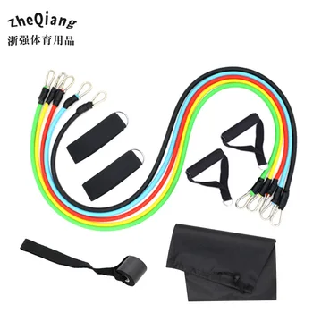 11 Pieces Pull Rope Set Multi-functional Fitness Flat Resistance Band Men Muscle Training Fitness Equipment
11 Pieces Pull Rope Set Multi-functional Fitness Flat Resistance Band Men Muscle Training Fitness Equipment