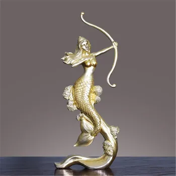 Original Archery Mermaid Angel Resin Craftwork Sculpture Nordic Creative Living Room Study Entryway Decoration X5882
Original Archery Mermaid Angel Resin Craftwork Sculpture Nordic Creative Living Room Study Entryway Decoration X5882