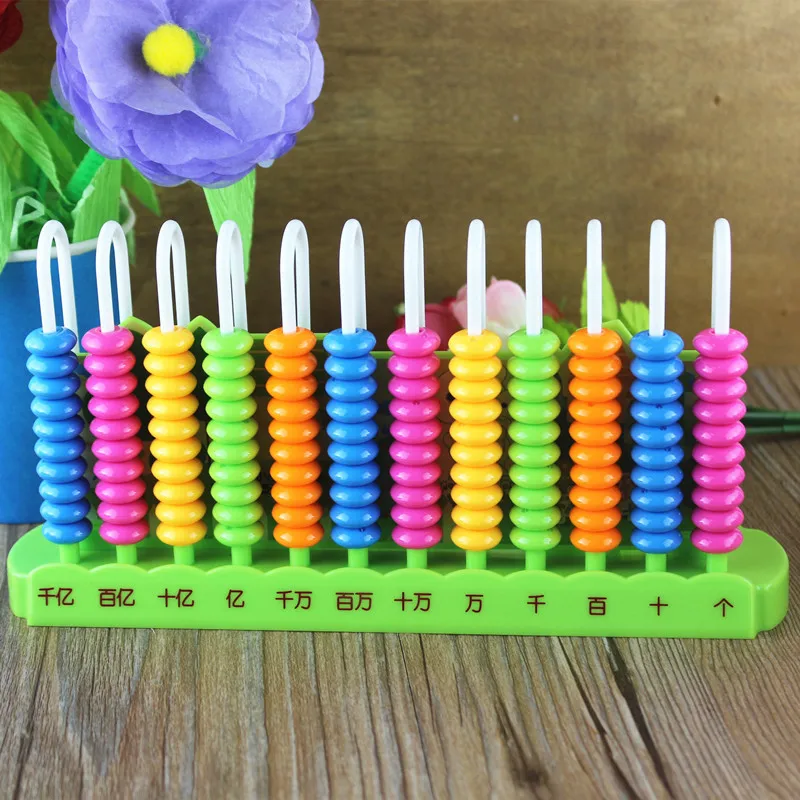 Environmentally Friendly Large Grade Counter Young STUDENT'S Four Beads Mathematics Teaching Aids Multiplication Arithmetic 12 L
Environmentally Friendly Large Grade Counter Young STUDENT'S Four Beads Mathematics Teaching Aids Multiplication Arithmetic 12 L