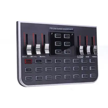 Live Sound Card 4 Modes Studio Audio Mixer Microphone Webcast Entertainment Streamer for Phone Computer PC
Live Sound Card 4 Modes Studio Audio Mixer Microphone Webcast Entertainment Streamer for Phone Computer PC