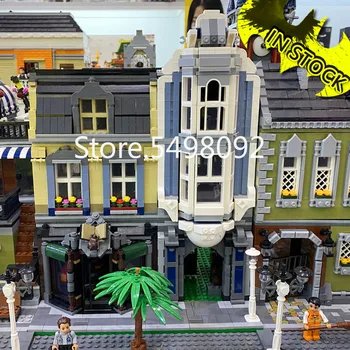 In Stock Creator QL0925 MOC Building Blocks 2687pcs Street View Bricks Bookstore Toy Gifts Children 15041 15039 15011 15012
In Stock Creator QL0925 MOC Building Blocks 2687pcs Street View Bricks Bookstore Toy Gifts Children 15041 15039 15011 15012